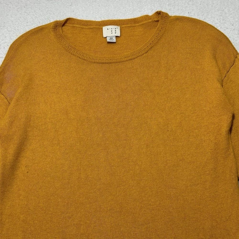 A New Day Golden Knit Crew Neck Sweater